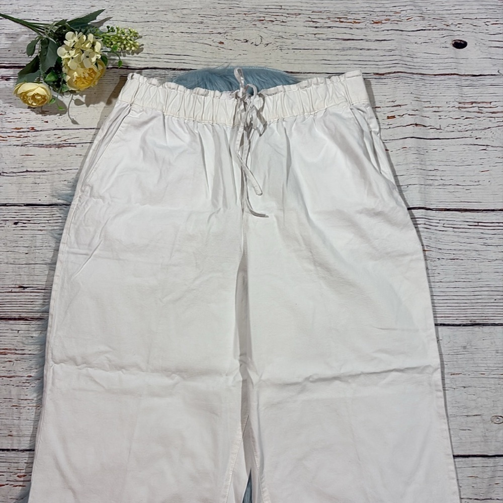 J. Crew White Straight-Leg Pants - Picture 9 of 10